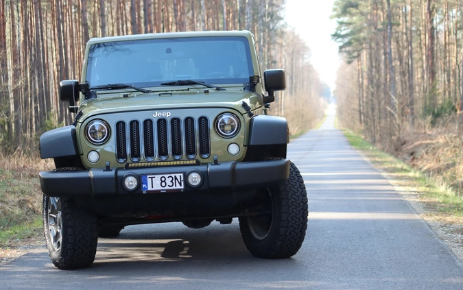 Jeep Wrangler cena 99000 przebieg: 161000, rok produkcji 2013 z Brzeg Dolny małe 497